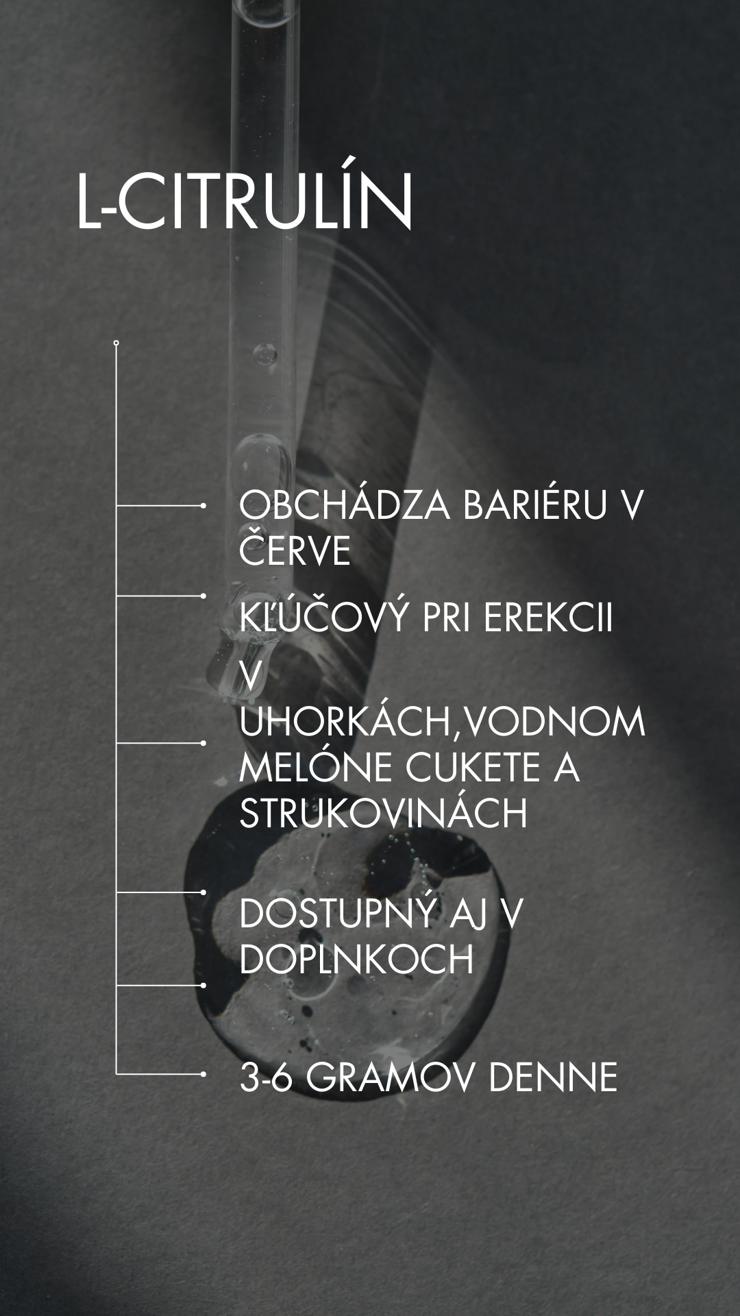 L-citrulin a jeho vplyv na erekciu